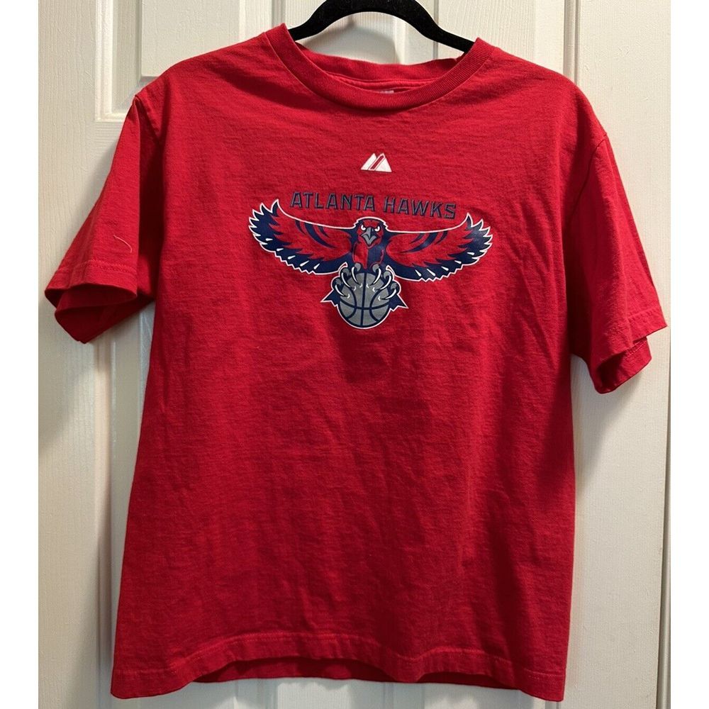 Mike Bibby Atlanta Hawks LOGO T-Shirt‎ Kids Size 18-20